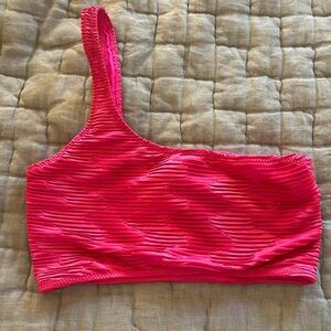 Triangl Melrose Notri One Shoulder Bikini Top Small ++